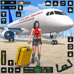 Скачать City Pilot Cargo Plane Games — MOD APK Много денег