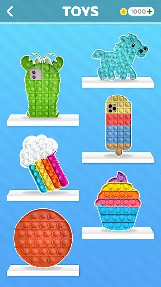 Pop it: Puppet Antistress Game — скриншот 1