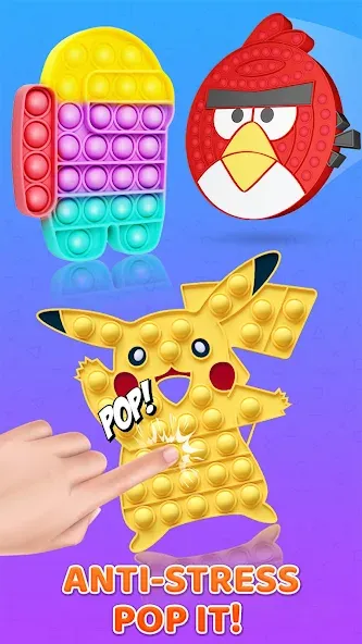Pop it: Puppet Antistress Game — скриншот 5