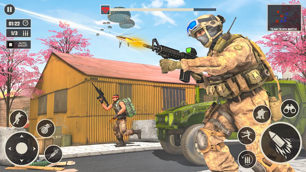 Offline War Shooting Games 3D — скриншот 1