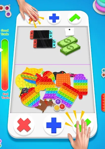 fidget trading: trade toys 3D — скриншот 1
