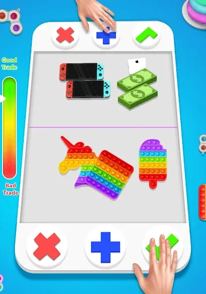 fidget trading: trade toys 3D — скриншот 3