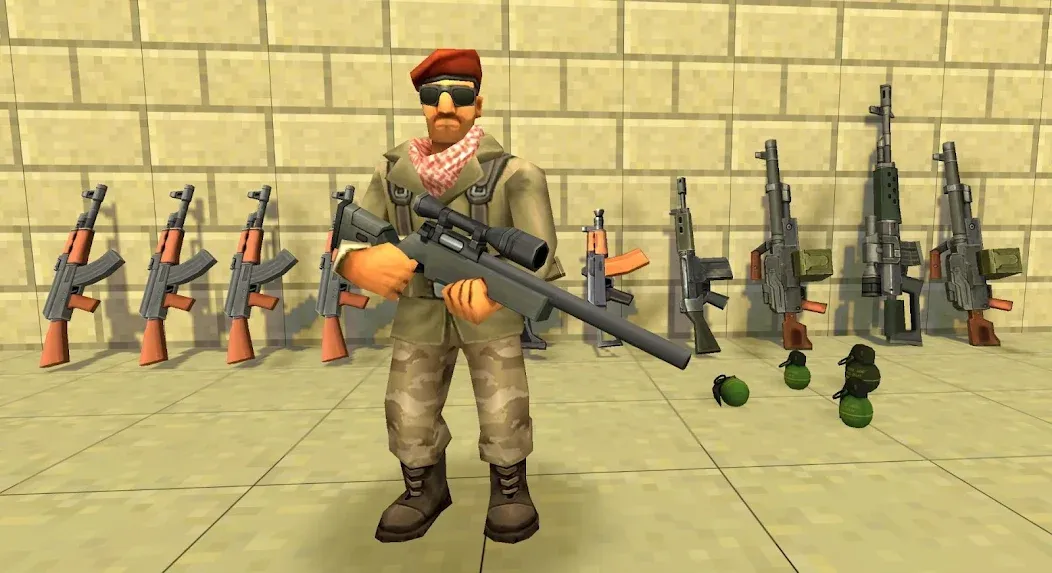 StrikeBox: Sandbox&Shooter — скриншот 1