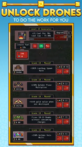 Idle Obelisk Miner — скриншот 3
