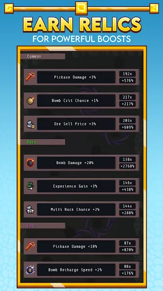 Idle Obelisk Miner — скриншот 5