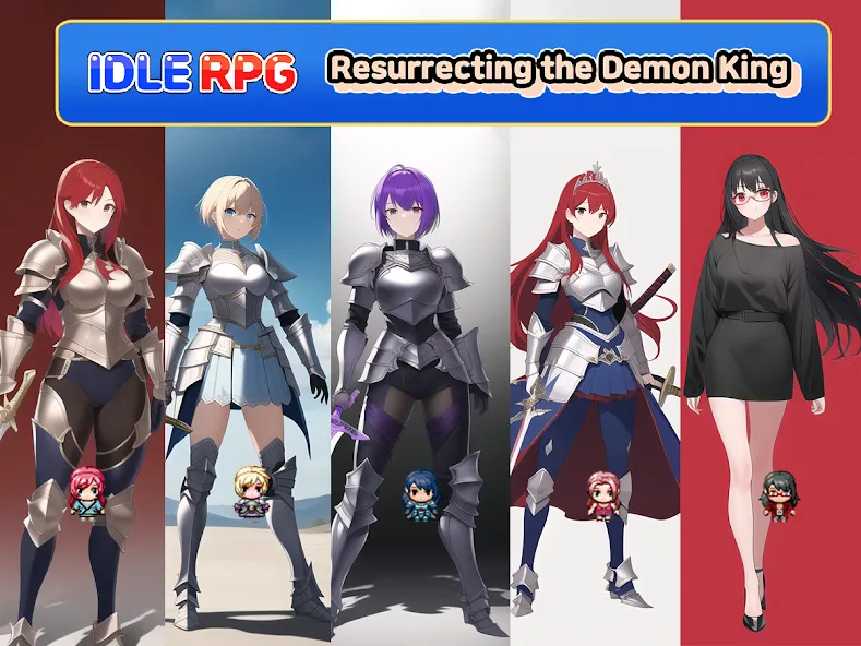 Idle RPG : Reviving Demon King — скриншот 1