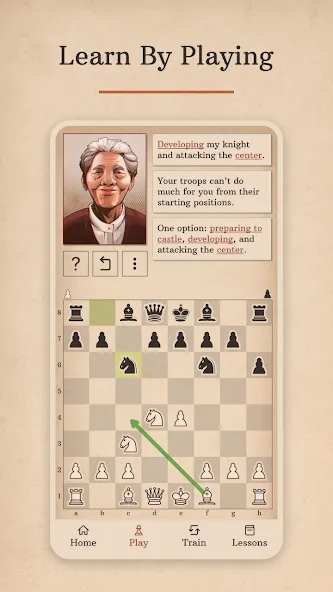 Learn Chess with Dr. Wolf — скриншот 3