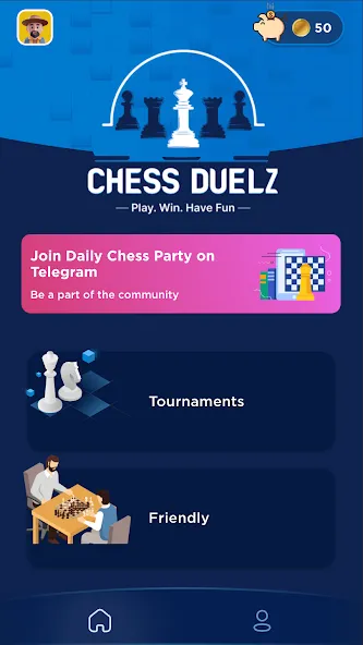 Chess Duelz - An esports app — скриншот 1 Chess Duelz - An esports app — скриншот 1