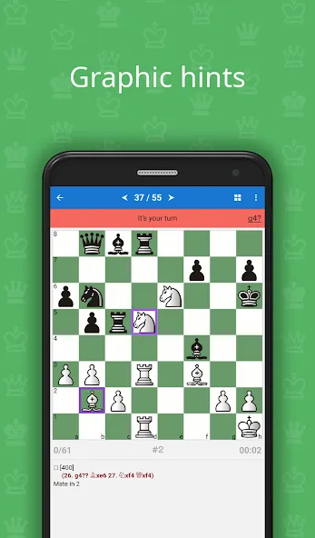 Mate in 2 (Chess Puzzles) — скриншот 2