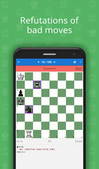 Mate in 2 (Chess Puzzles) — скриншот 3