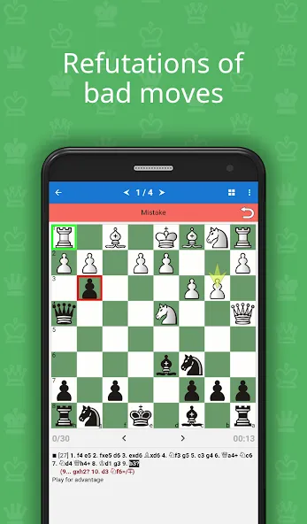 Chess Opening Lab (1400-2000) — скриншот 2 Chess Opening Lab (1400-2000) — скриншот 2