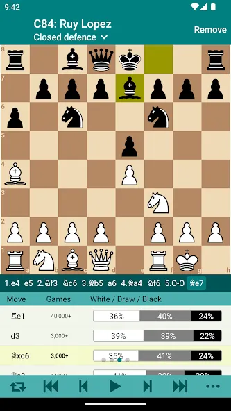 Chess Opener Lite — скриншот 1