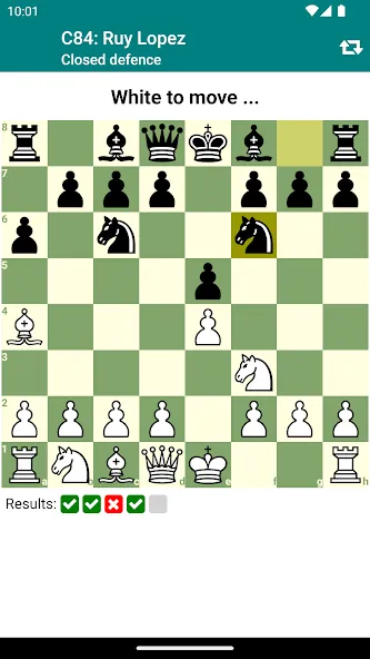 Chess Opener Lite — скриншот 2