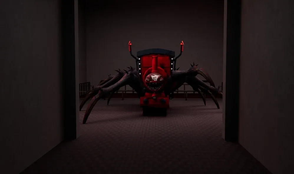 Spider Train Monsters Survival — скриншот 1