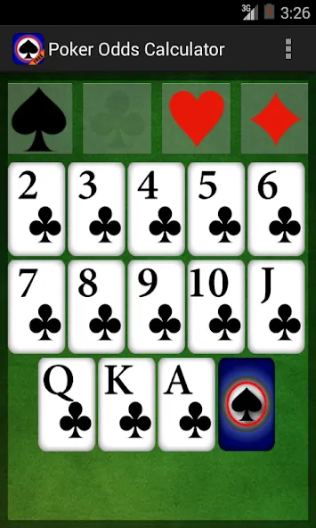 Poker Odds Calculator — скриншот 5