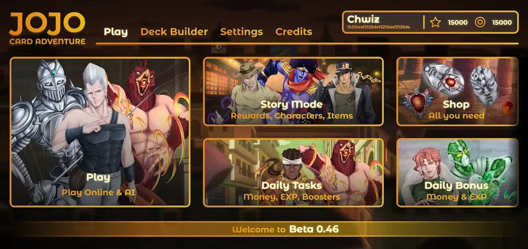 JOJO: Card Adventure－TCG & CCG — скриншот 3