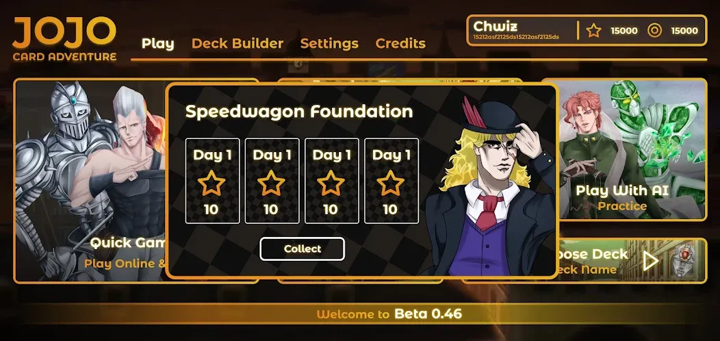JOJO: Card Adventure－TCG & CCG — скриншот 4