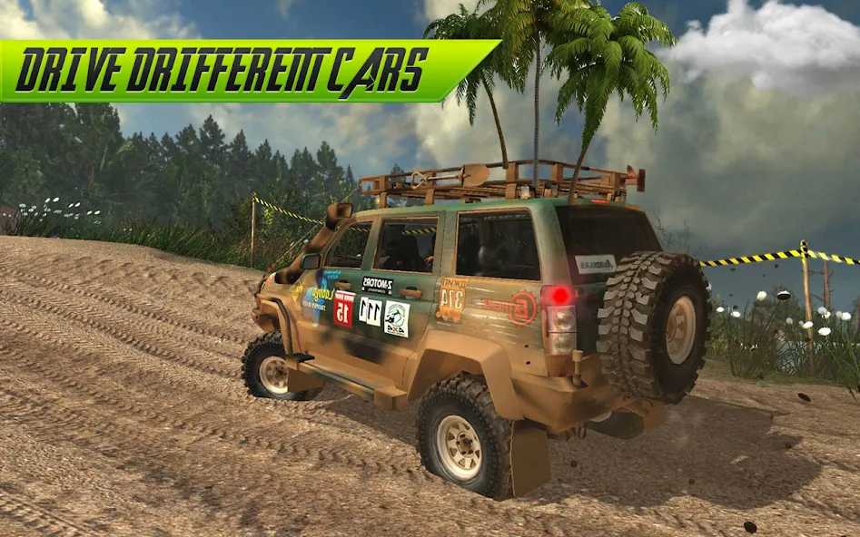 Offroad Jeep Driving Simulator — скриншот 2