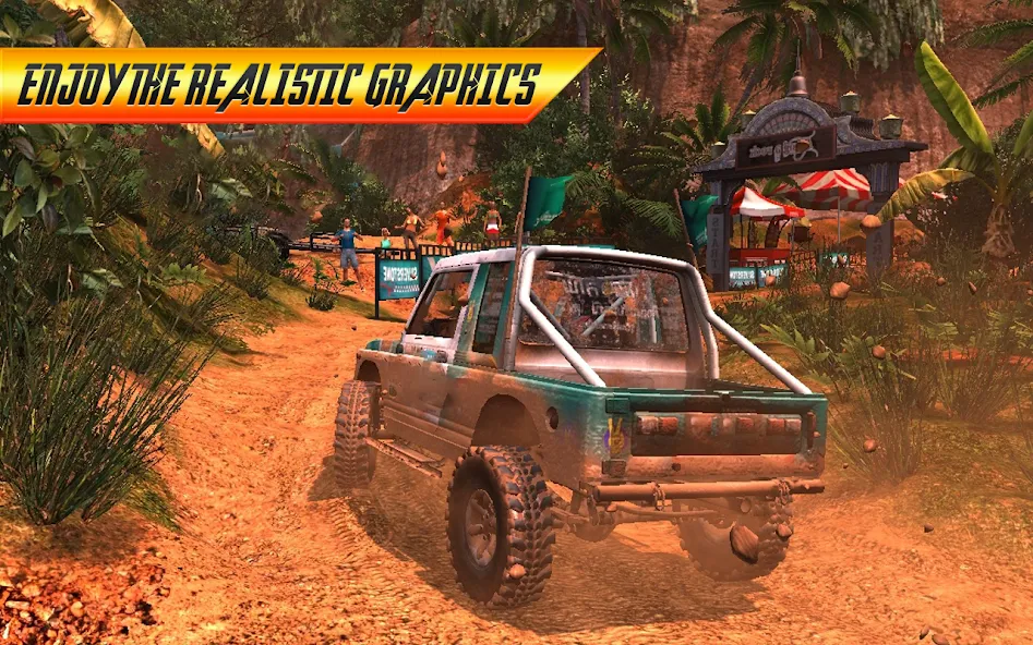Offroad Jeep Driving Simulator — скриншот 4