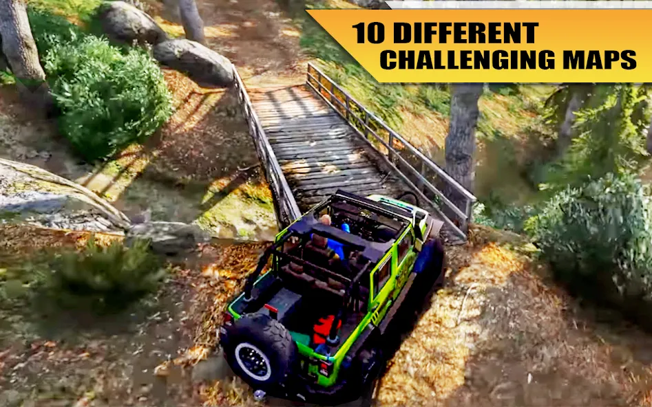 Off Road Jeep Drive Simulator — скриншот 4