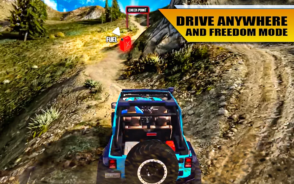 Off Road Jeep Drive Simulator — скриншот 5