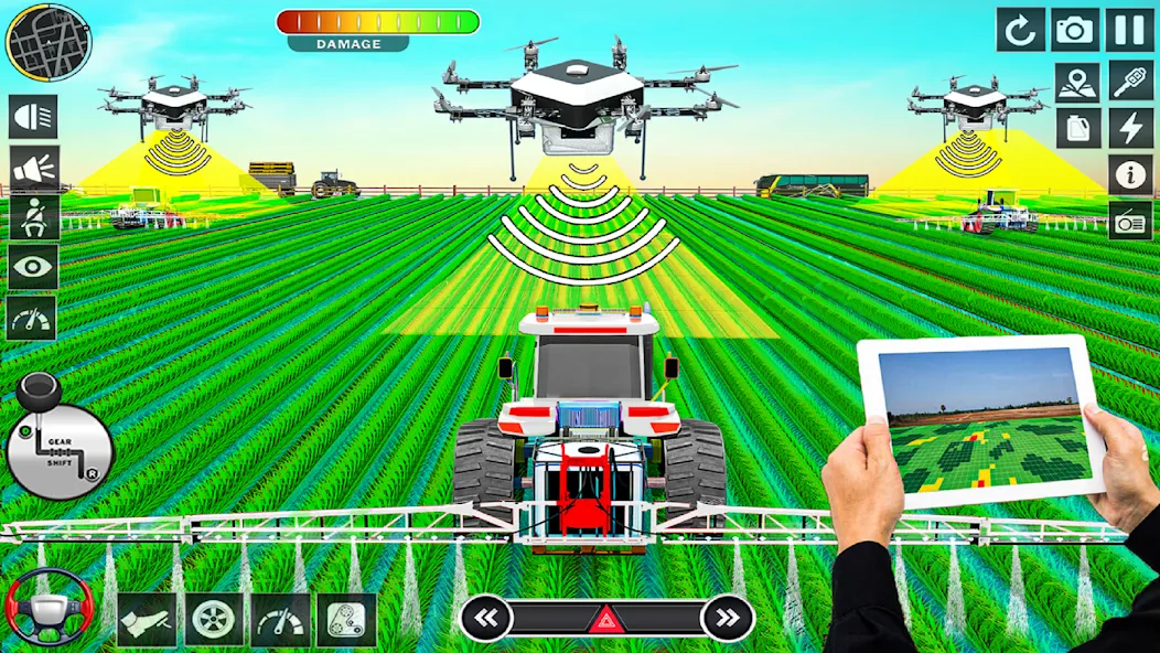 Big Tractor Farming Simulator — скриншот 3