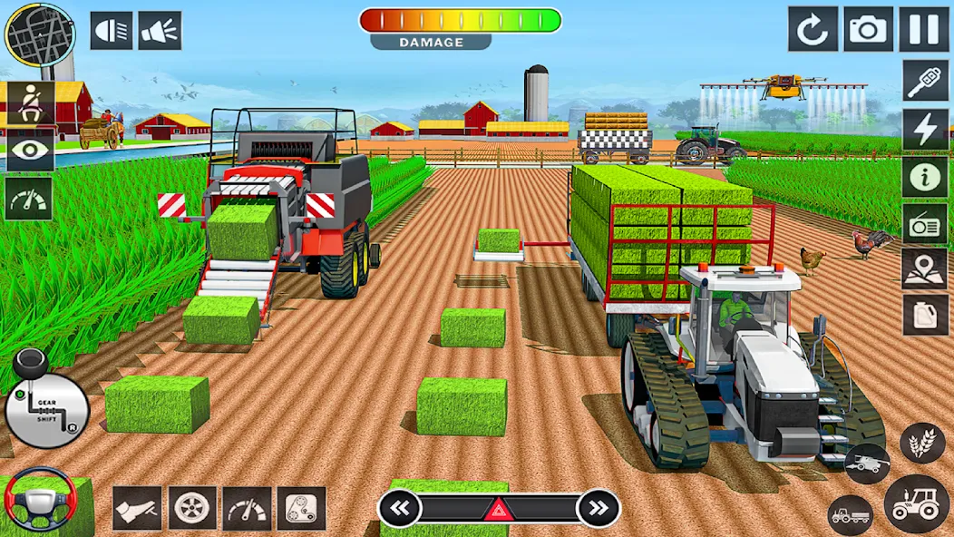 Big Tractor Farming Simulator — скриншот 5