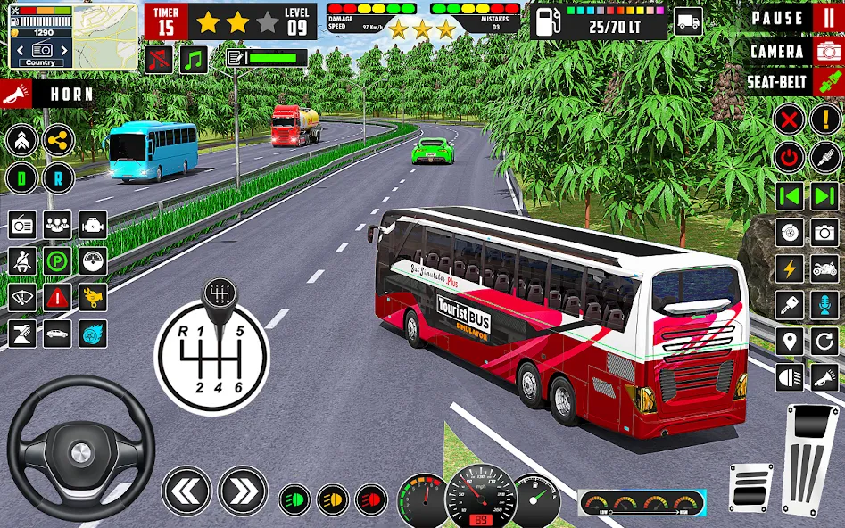 City Bus Simulator 3D Bus Game — скриншот 1