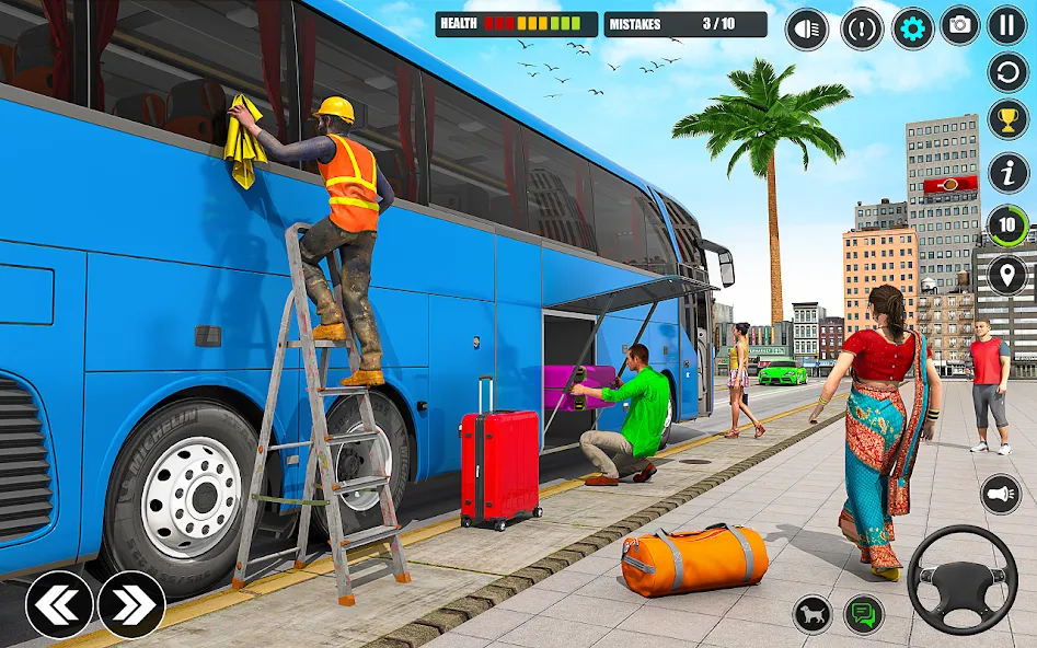 City Bus Simulator 3D Bus Game — скриншот 3
