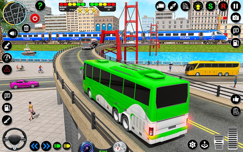 City Bus Simulator 3D Bus Game — скриншот 4