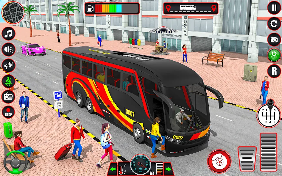 City Bus Simulator 3D Bus Game — скриншот 5