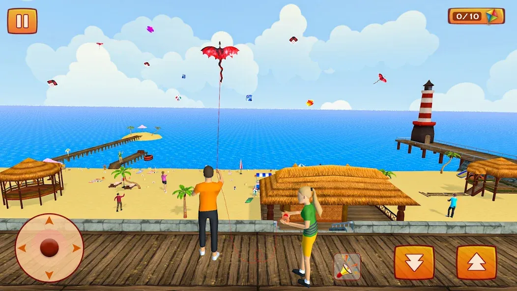 Kite Game: Kite Flying Game 3D — скриншот 1