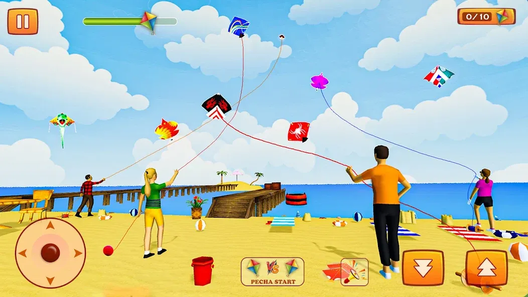 Kite Game: Kite Flying Game 3D — скриншот 4