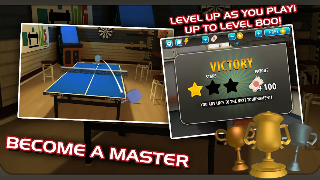 Ping Pong Masters — скриншот 3 Ping Pong Masters — скриншот 3