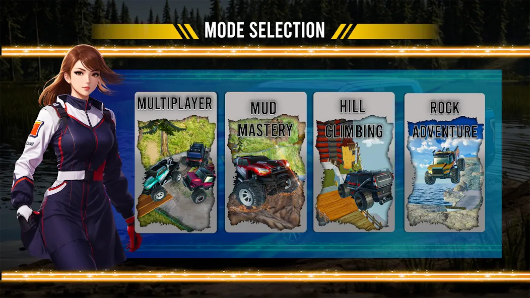 Mountain Climb 4x4 Car Games — скриншот 3 Mountain Climb 4x4 Car Games — скриншот 3