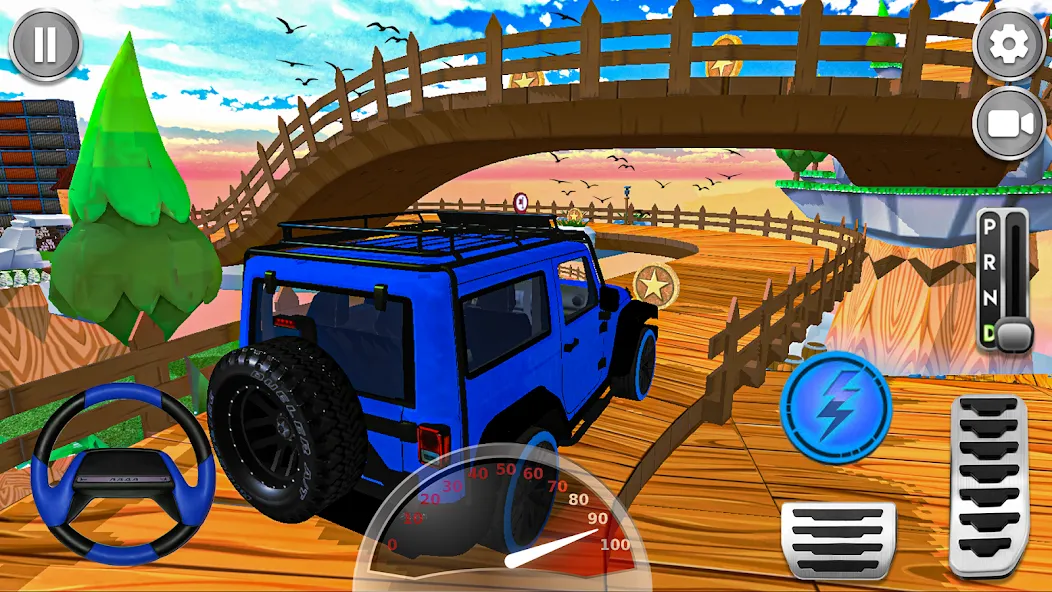 Mountain Climb 4x4 Car Games — скриншот 5