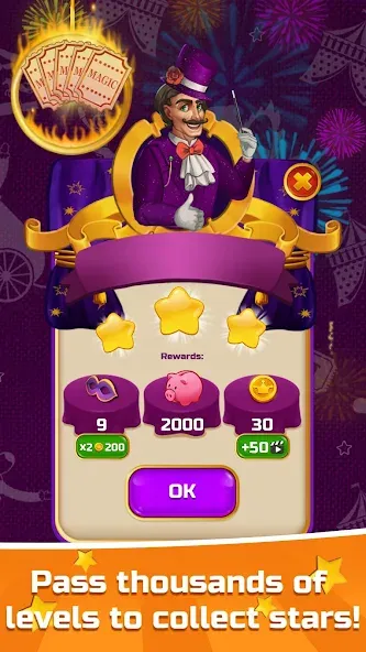 Circus Words: Magic Puzzle — скриншот 1
