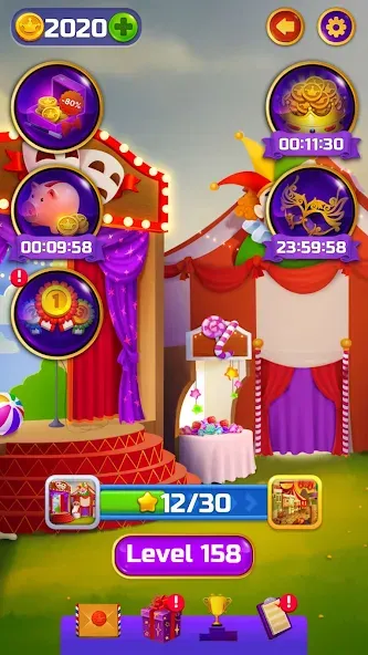 Circus Words: Magic Puzzle — скриншот 5