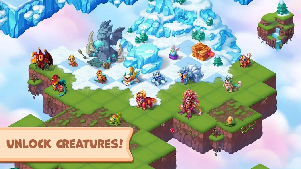 Mergest Kingdom: Merge game — скриншот 3