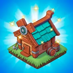 Mergest Kingdom: Merge game MOD — Много денег