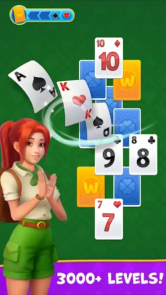 Kings & Queens: Solitaire Game — скриншот 1