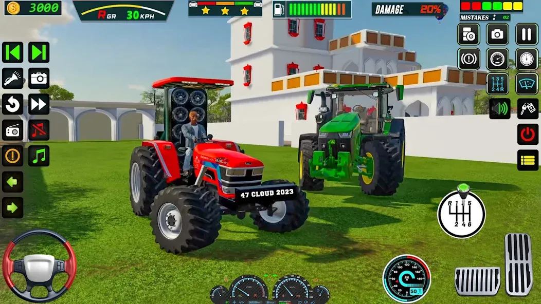 US Tractor Farming Games 3d — скриншот 1