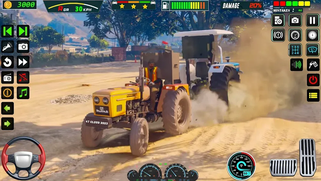 US Tractor Farming Games 3d — скриншот 4