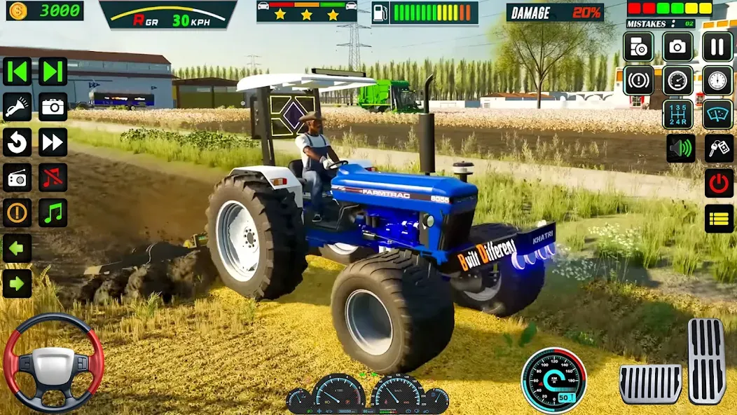 US Tractor Farming Games 3d — скриншот 5