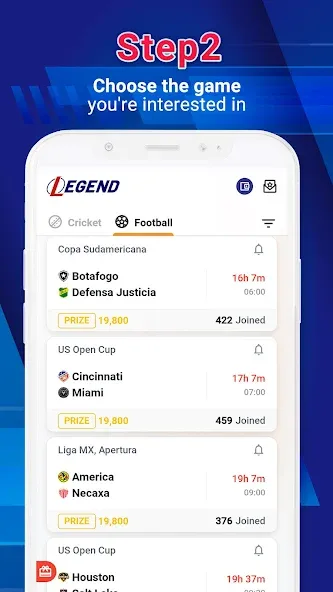 Legend Fantasy- Fantasy sports — скриншот 3