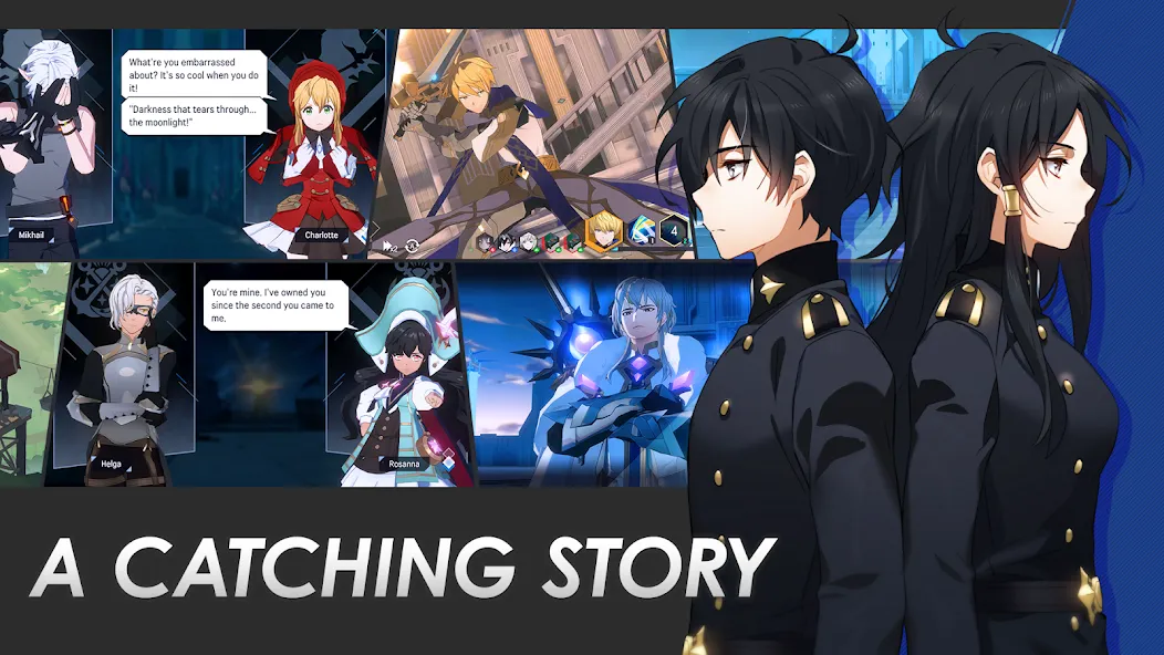 Lord of Heroes: anime games — скриншот 1
