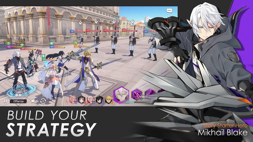 Lord of Heroes: anime games — скриншот 4