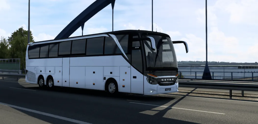 Bus Game Traveling Simulator — скриншот 1