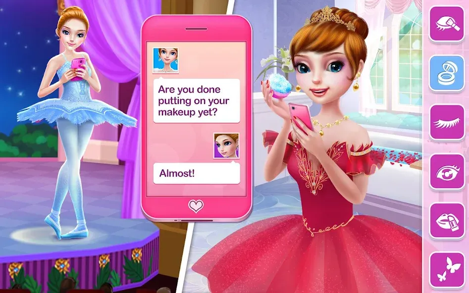 Pretty Ballerina - Girl Game — скриншот 4 Pretty Ballerina - Girl Game — скриншот 4