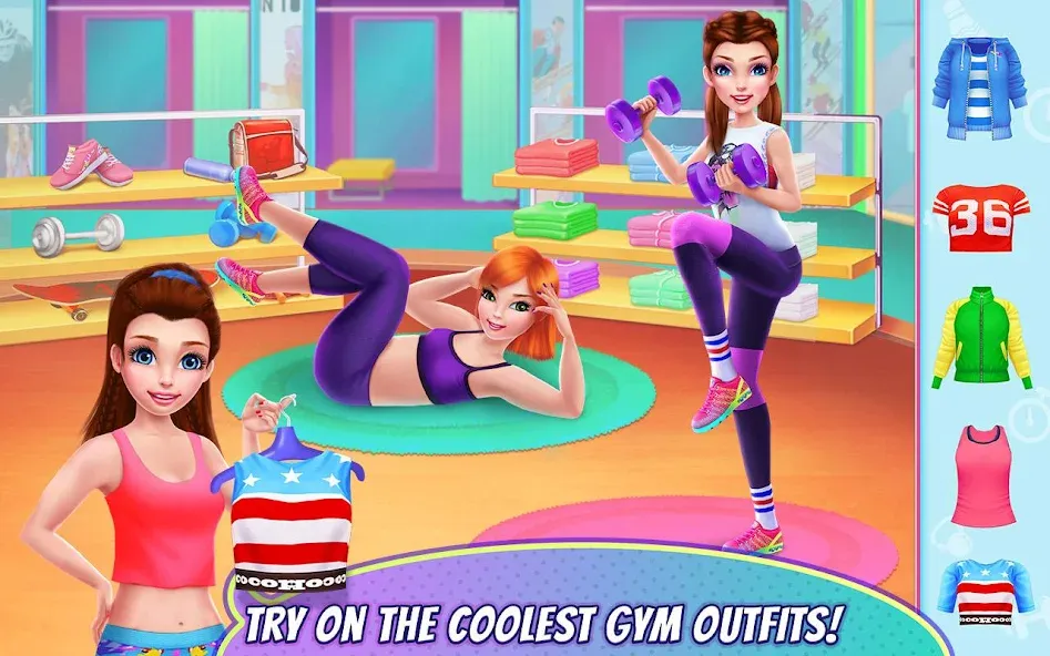 Fitness Girl - Dance & Play — скриншот 1